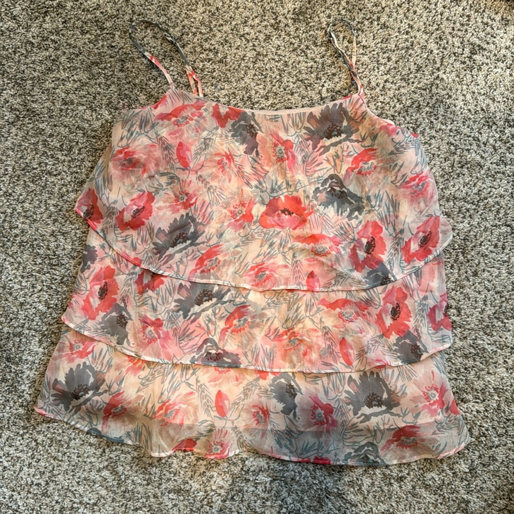 Pretty Floral Tank - Picture 1 of 3